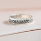 Bague celtique en argent sterling